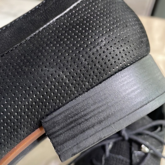 Franco Sarto Artists Collection Black Suede Women Loafers Size 8 - Picture 4 of 8